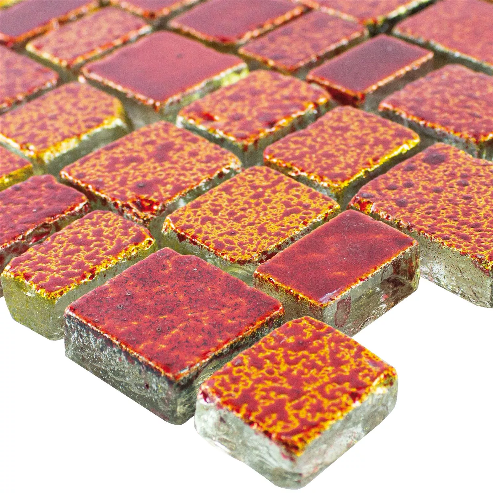 Pâte de Verre Carreaux Mosaique Rétro Ornament Multicolore Vintage,- 160-1234 10 Pâte de Verre Carreaux Mosaique Rétro Ornament Multicolore Vintage,- 160-1234 10