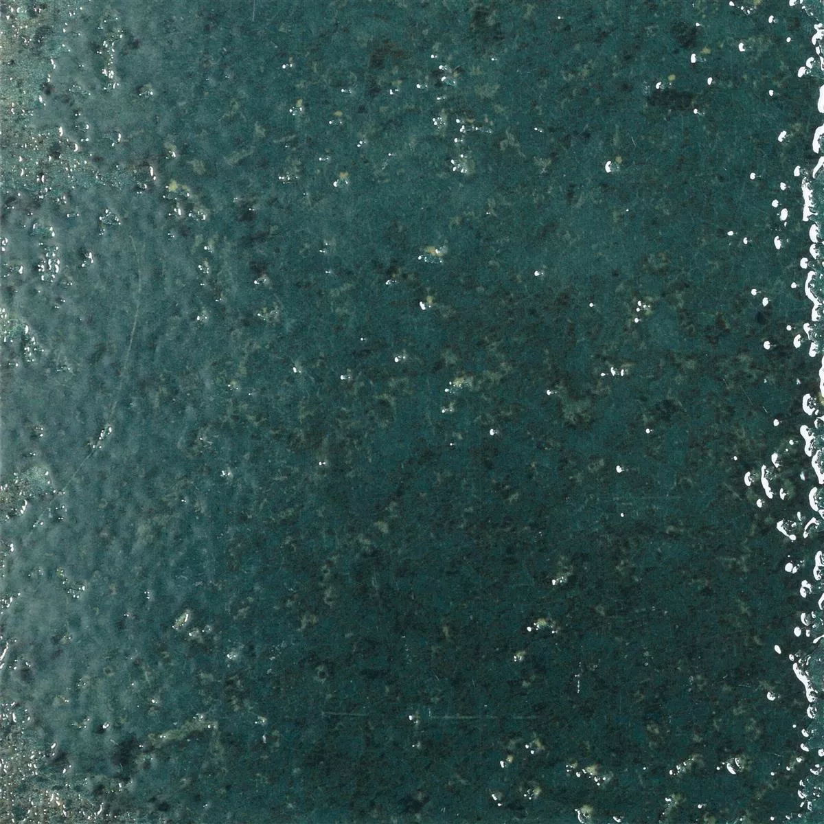 Carrelage Mural Lara Brillant Ondulé 15x15cm Vert Carrelage Mural Lara Brillant Ondulé 15x15cm Vert