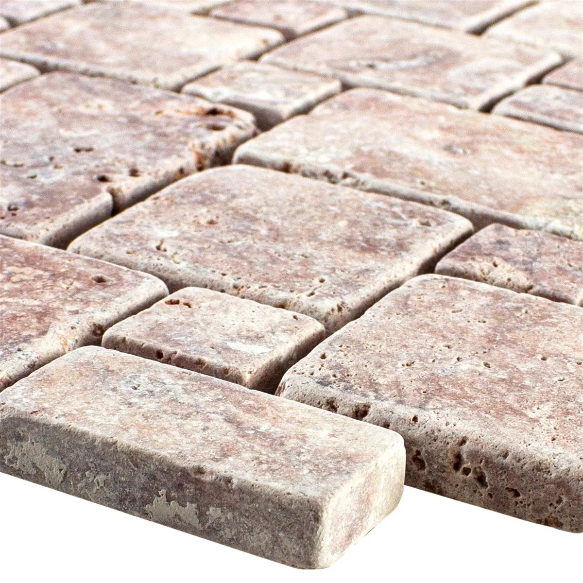 Pierre Naturelle Travertin Mosaïque Carrelage LaGrange Rouge Pierre Naturelle Travertin Mosaïque Carrelage LaGrange Rouge
