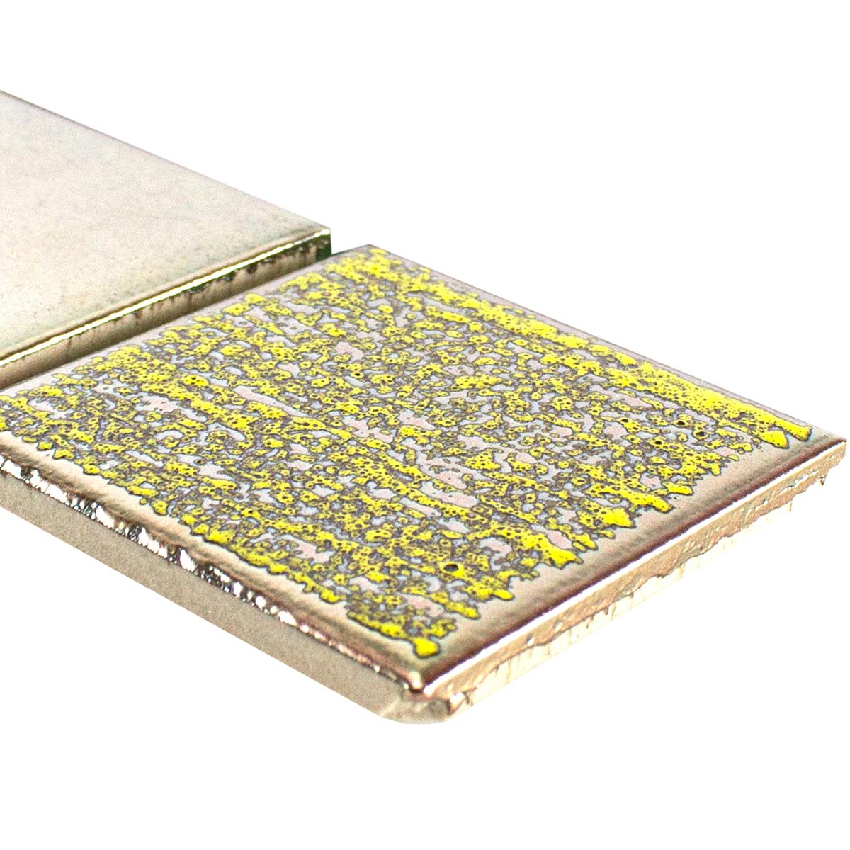 Bordure De Carrelage Mosaïque Vintage - Tons Sable Clair - 47x295 Mm - Pour Intérieur/extérieur
