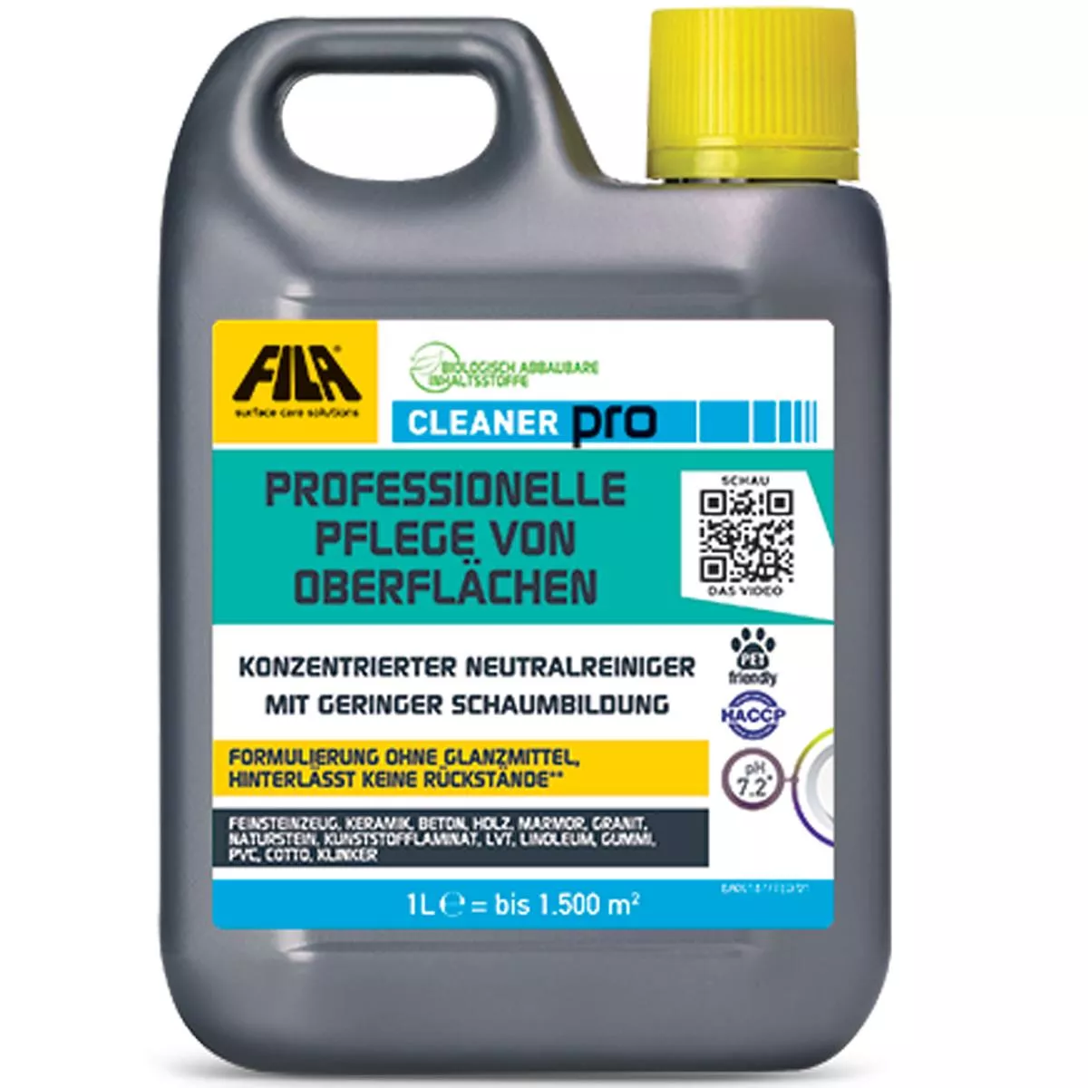 Fila CLEANER PRO soin de surface 5 litres