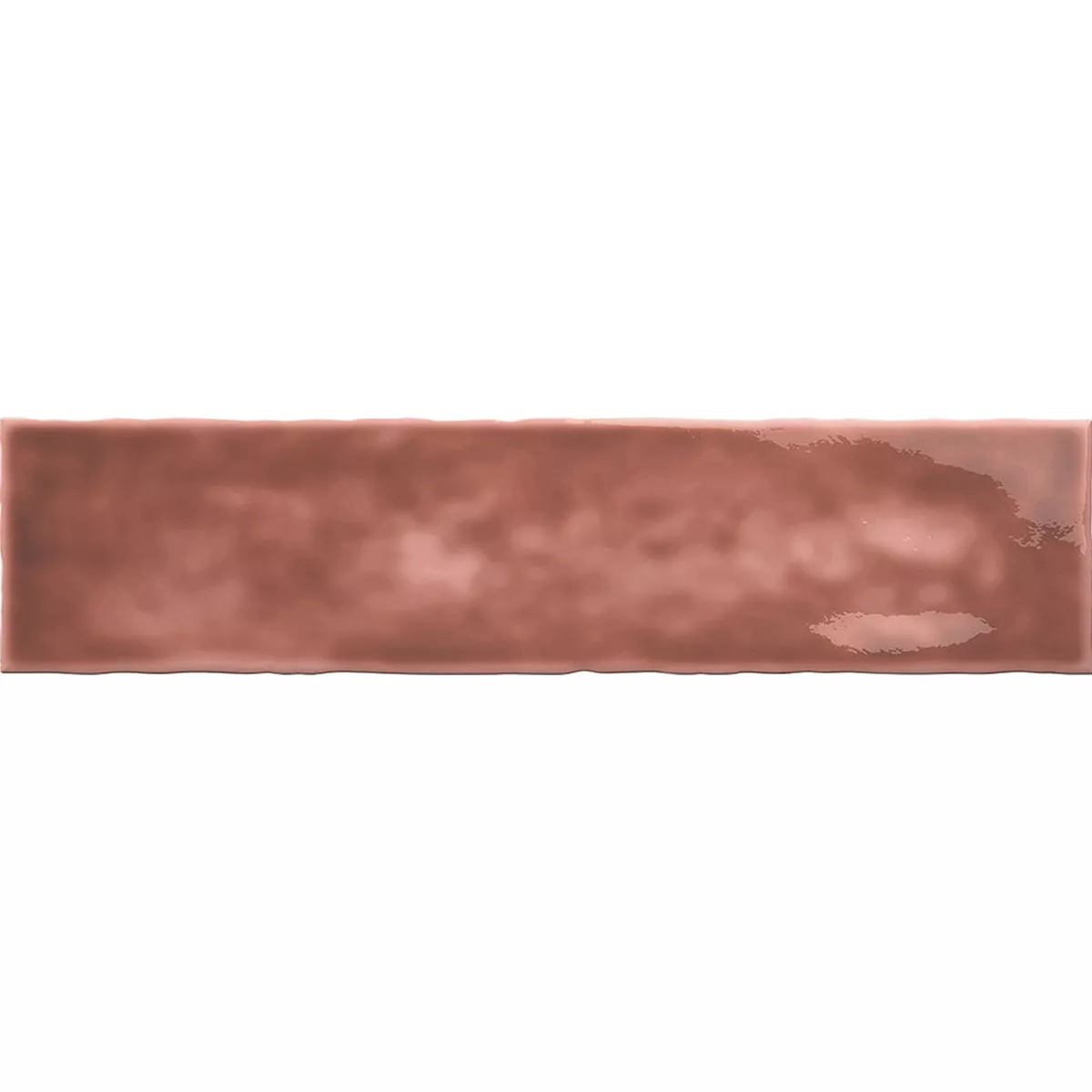 Carrelage Mural Lugo Ondulé Rouge 7,5x30cm Carrelage Mural Lugo Ondulé Rouge 7,5x30cm