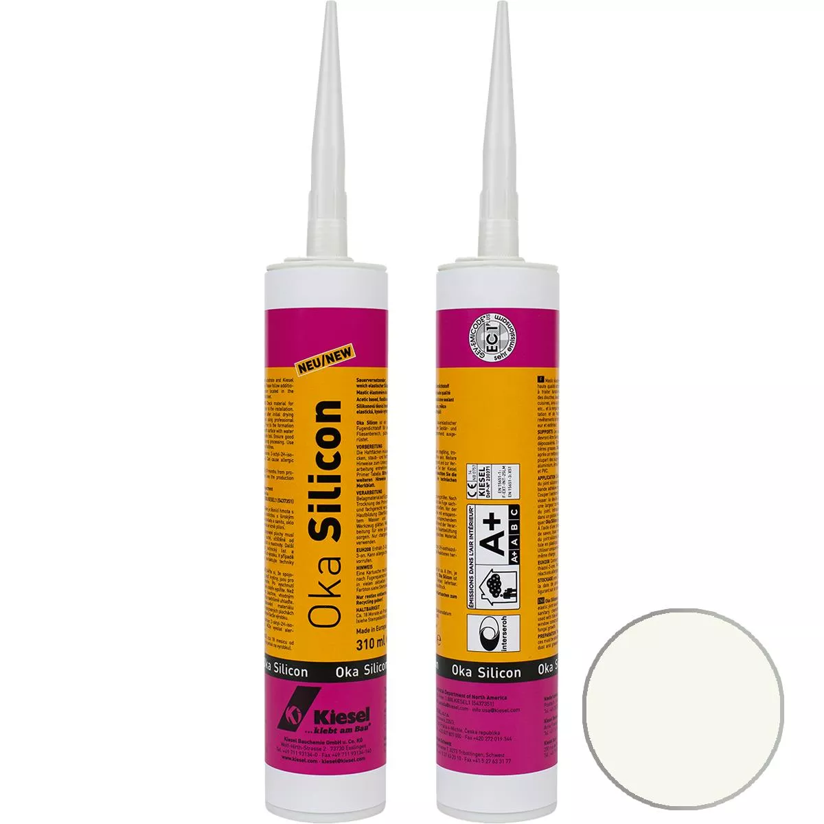 OKA SILICON joint silicone blanc 310 ml