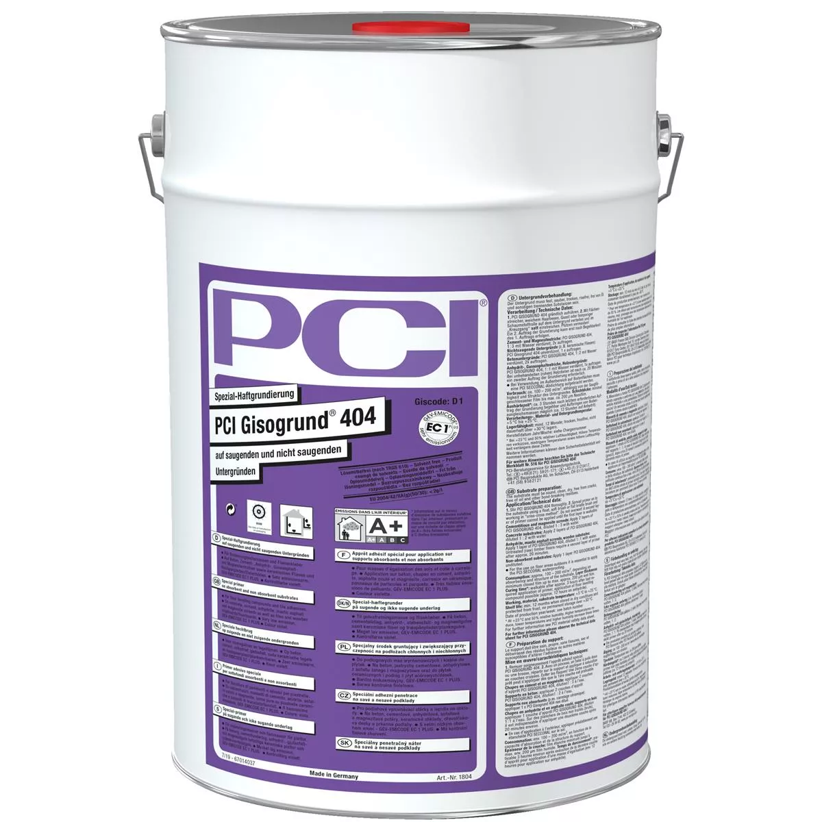 PCI Gisogrund 404 primaire d&#39;adhérence spécial violet 20 litres