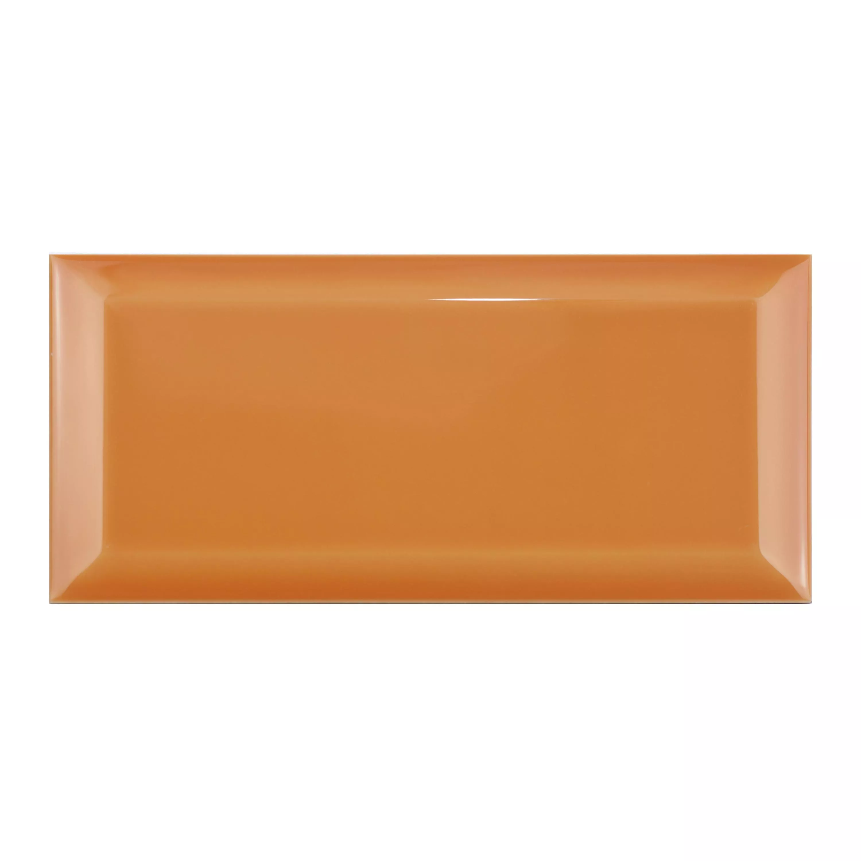 Metro Carrelage Mural Brasilia Avec Facette 7,5x15x0,7cm Naranja Metro Carrelage Mural Brasilia Avec Facette 7,5x15x0,7cm Naranja