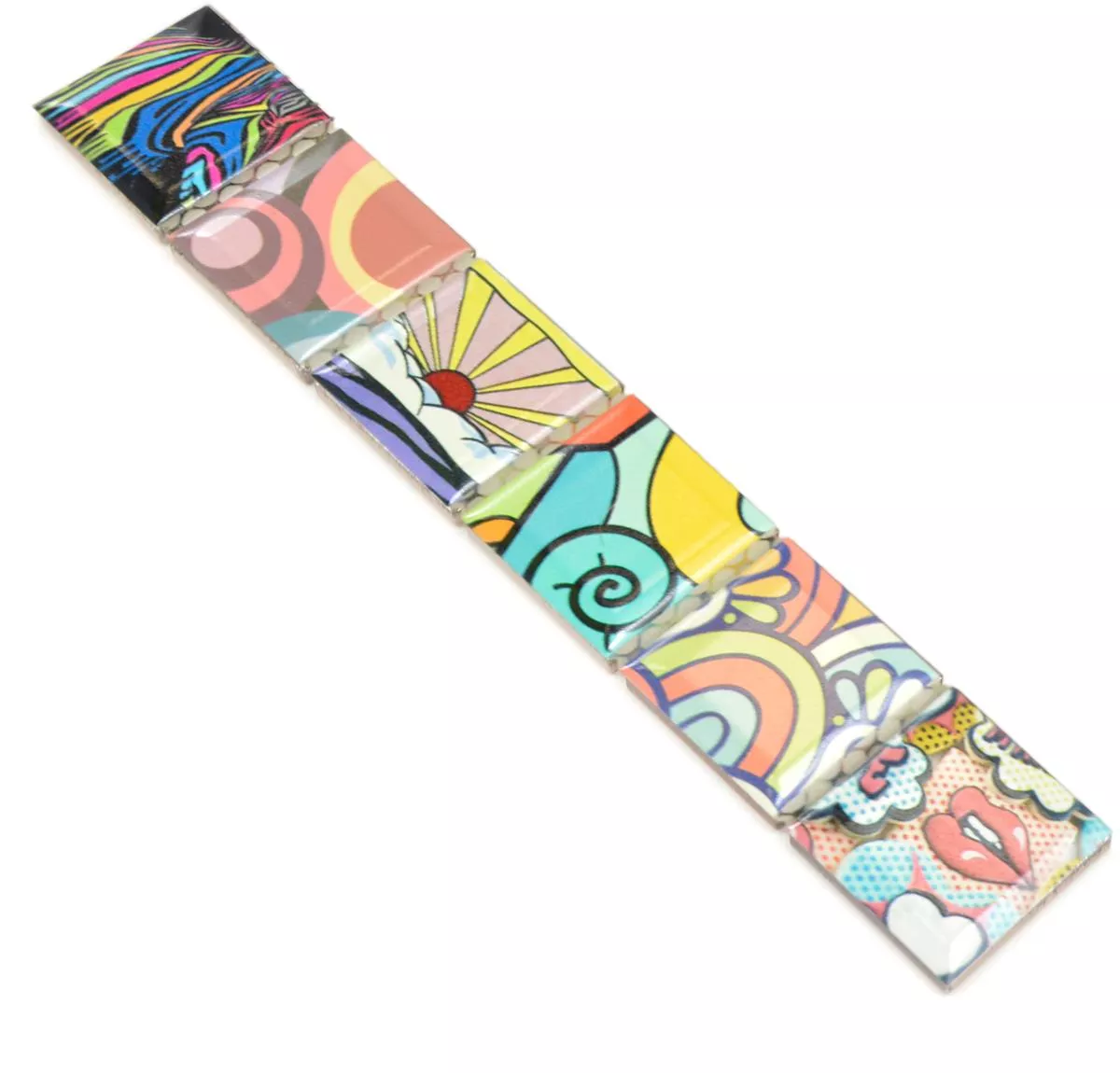 Céramique Carrelage Bordure Roxbury Retro Coloré Céramique Carrelage Bordure Roxbury Retro Coloré