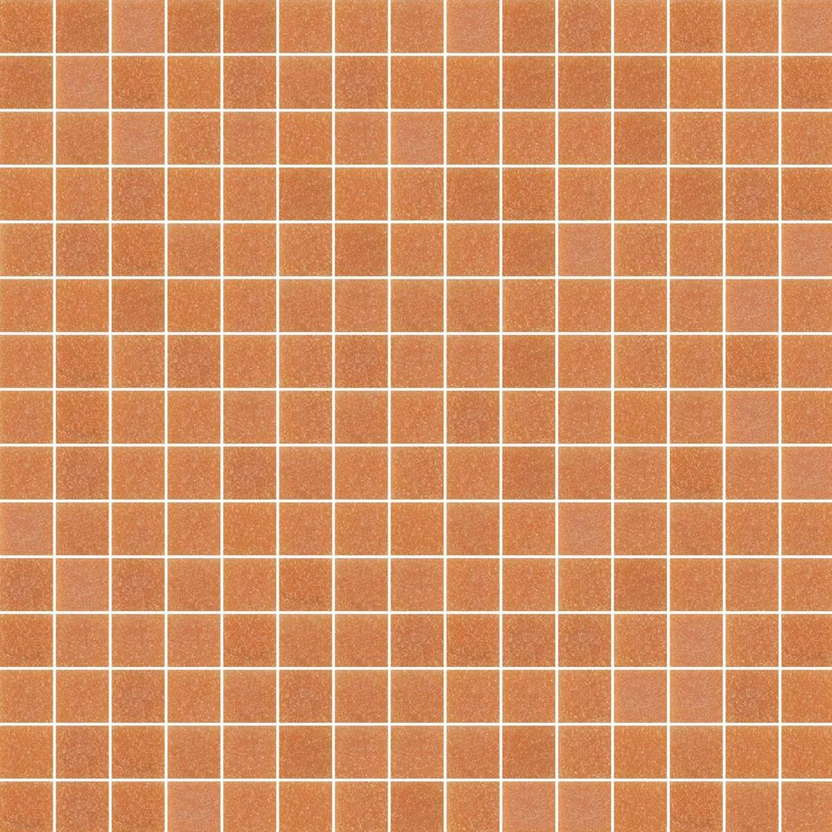 Mosaïque En Verre Tuile Trend-Vi Vitreo 163 Orange 20x20mm