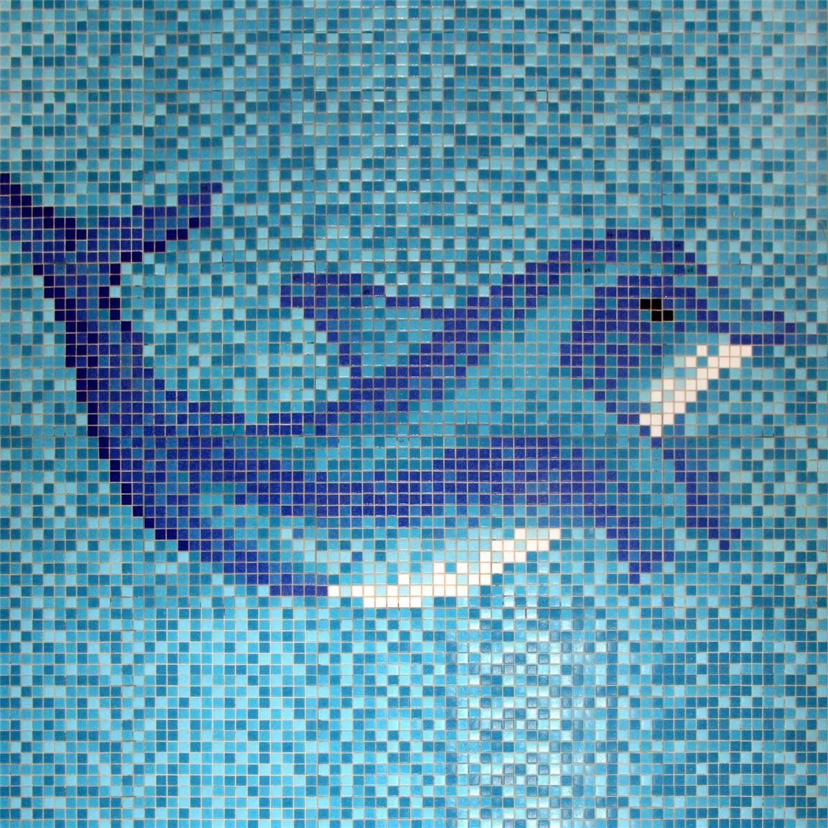 Piscine Mosaïque Delphin