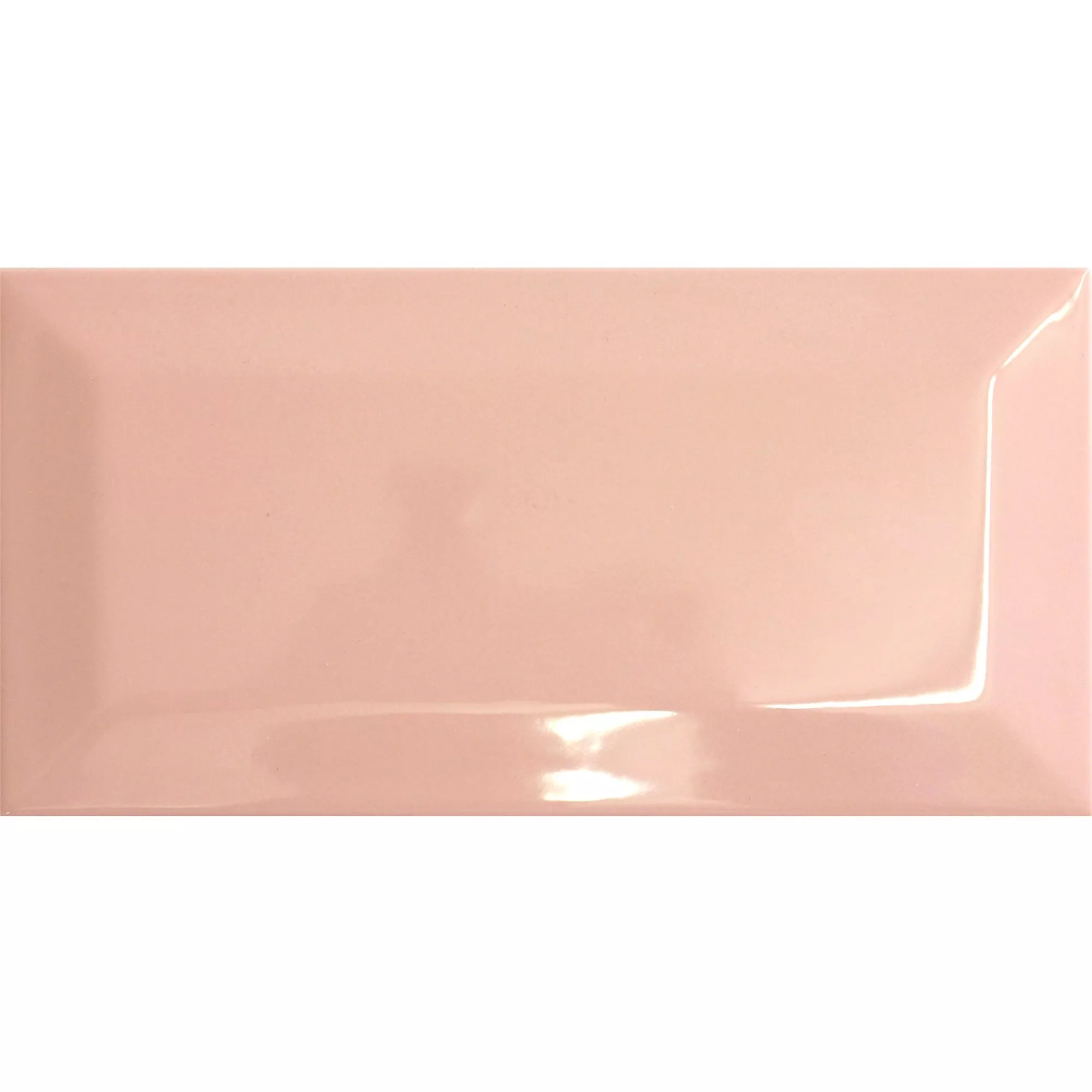 Échantillon Metro Carrelage Mural Colombo Rose 10x20cm Échantillon Metro Carrelage Mural Colombo Rose 10x20cm