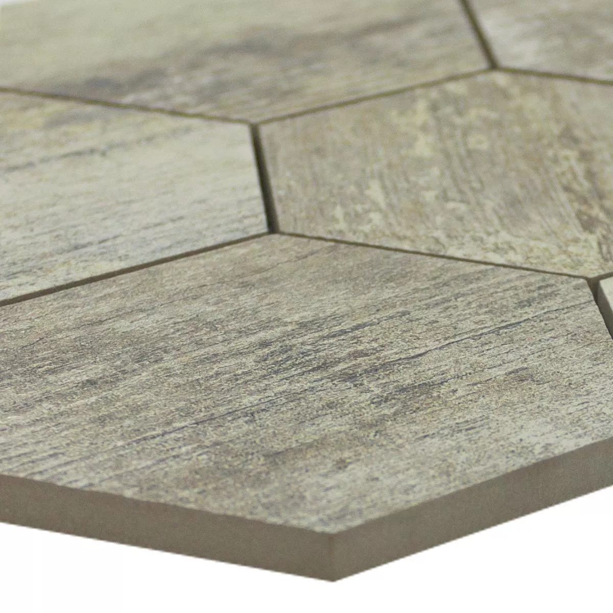 Grès Cérame Pleine Masse Mosaïque Carrelage Hexagone Straubing Beige Grès Cérame Pleine Masse Mosaïque Carrelage Hexagone Straubing Beige