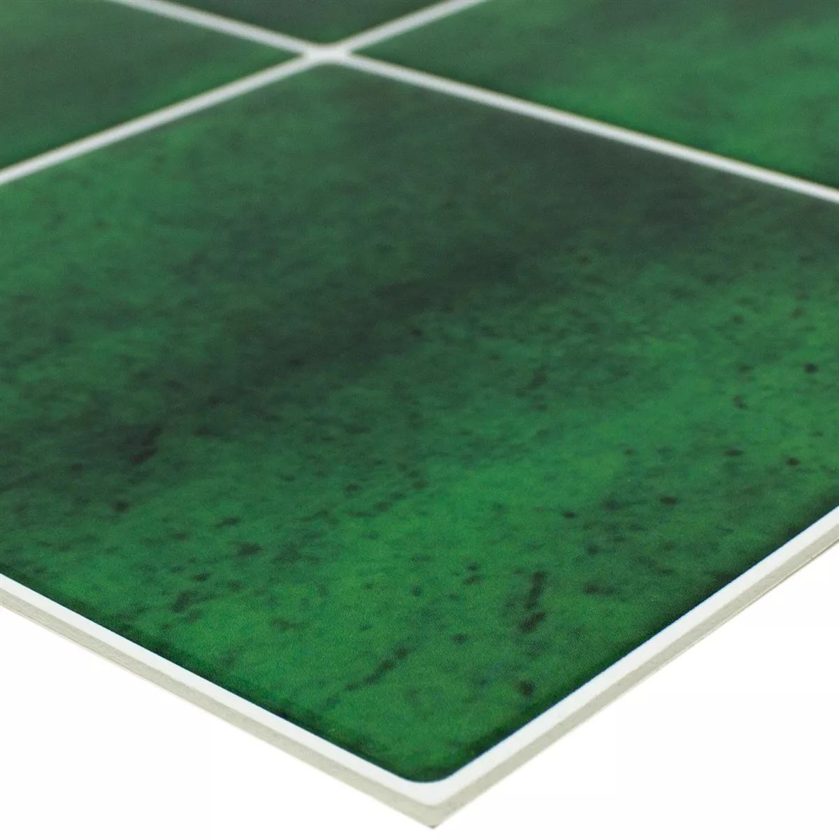 Mosaïque Carrelage Lavin Vert Brillant Auto Adhésif