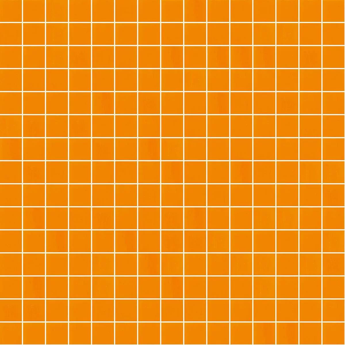 Mosaïque En Verre Tuile Trend-Vi Vitreo 203 Orange 20x20mm