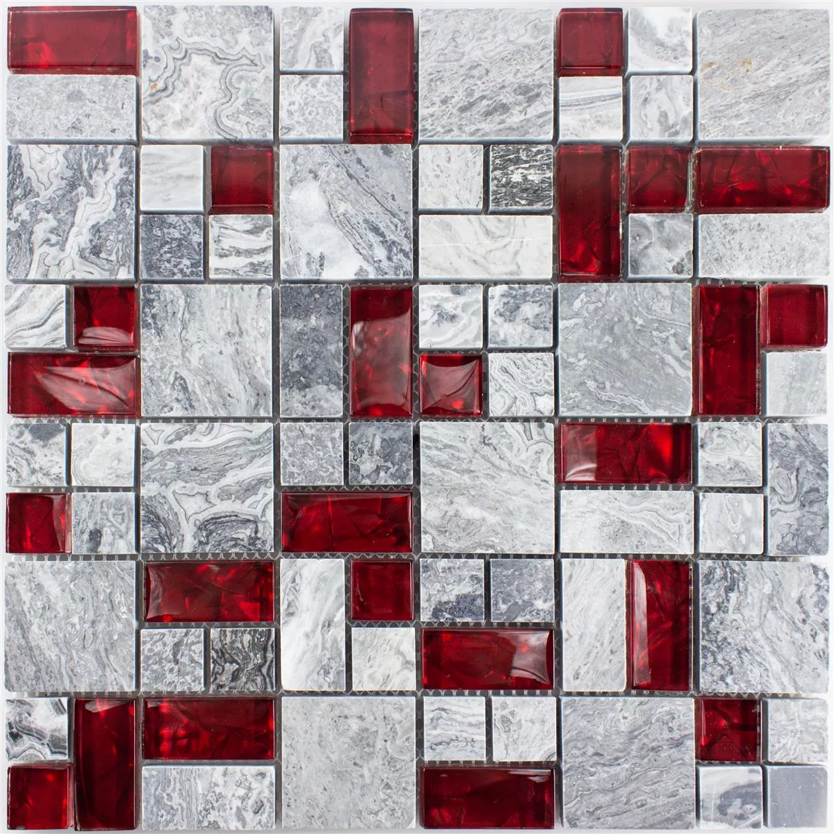 Mosaïque Rétro Pierre Translucide Résine Gris Mat - 10 Feuilles De Mosaique 97191686 Mosaïque Rétro Pierre Translucide Résine Gris Mat - 10 Feuilles De Mosaique 97191686