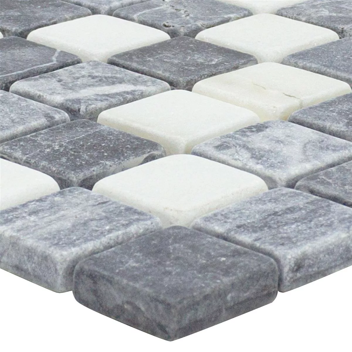 Marbre Natural Mosaïques Pierre Carrelage Stanford Gris Blanc Marbre Natural Mosaïques Pierre Carrelage Stanford Gris Blanc