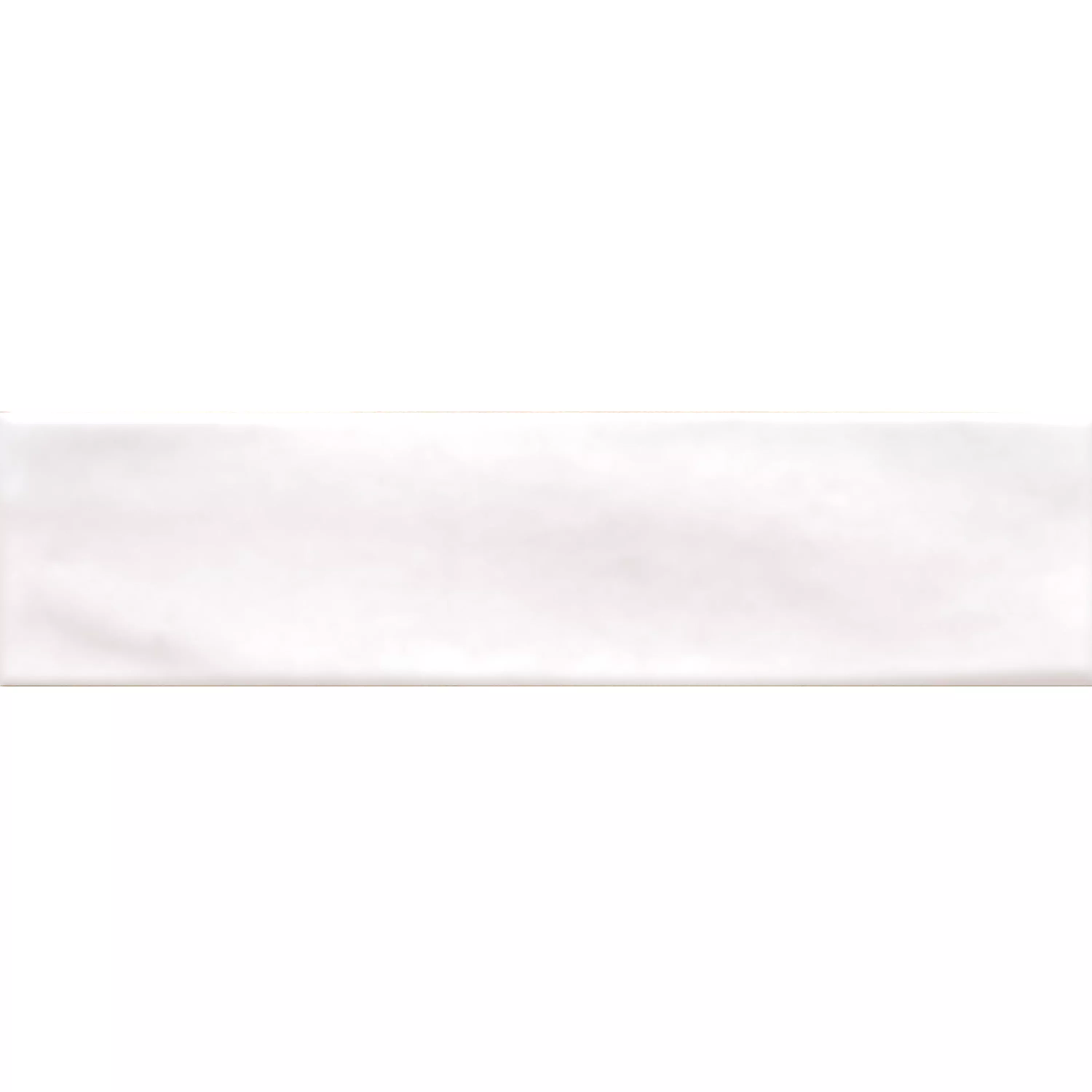Carrelage Mural Conway Ondulé 7,5x30cm Blanc Comme Neige