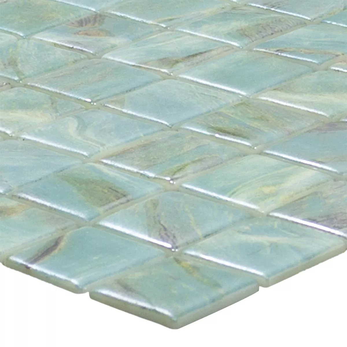 Verre Piscine Mosaïque Alassio Turquoise 25