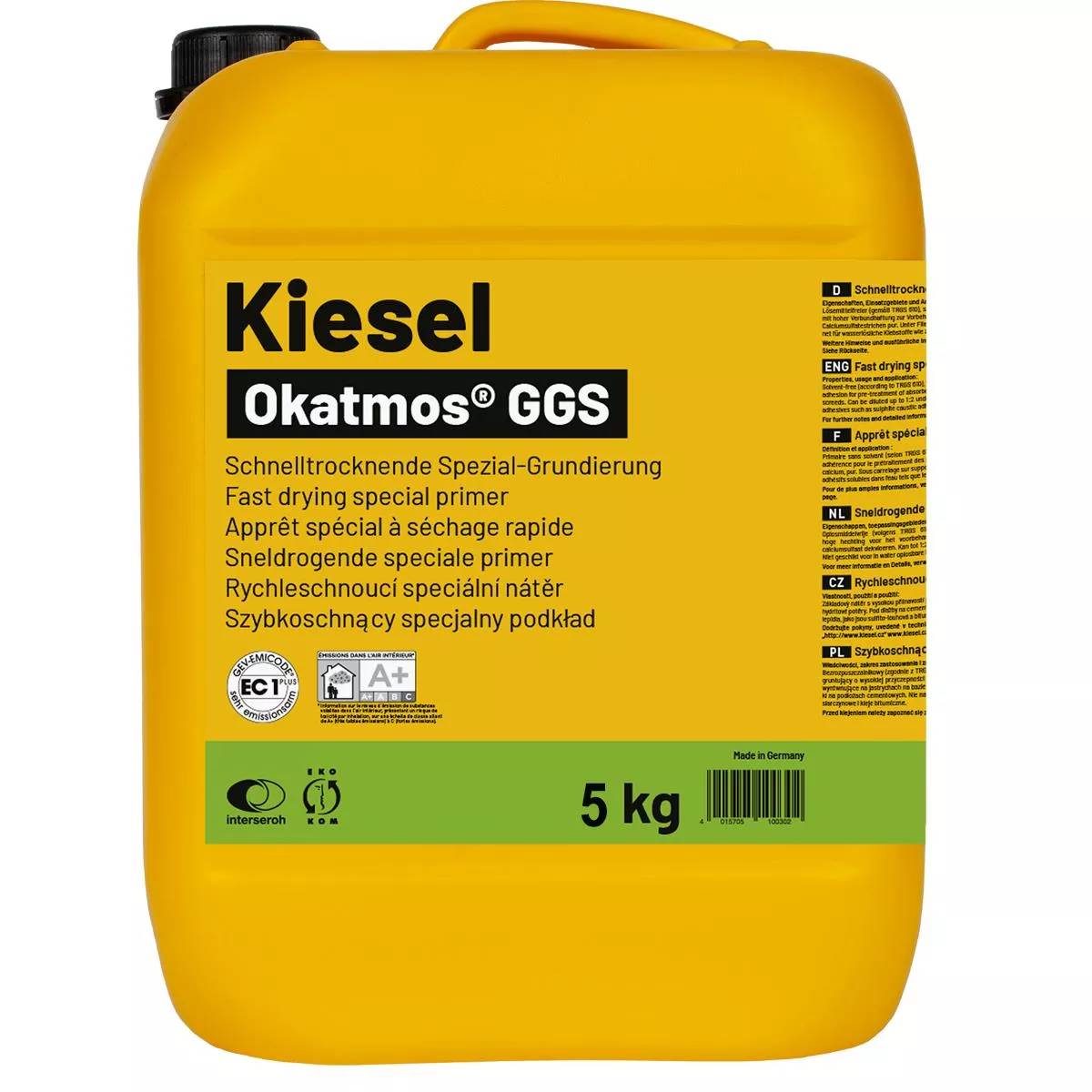 Apprêt spécial Okatmos GGS 5 kg