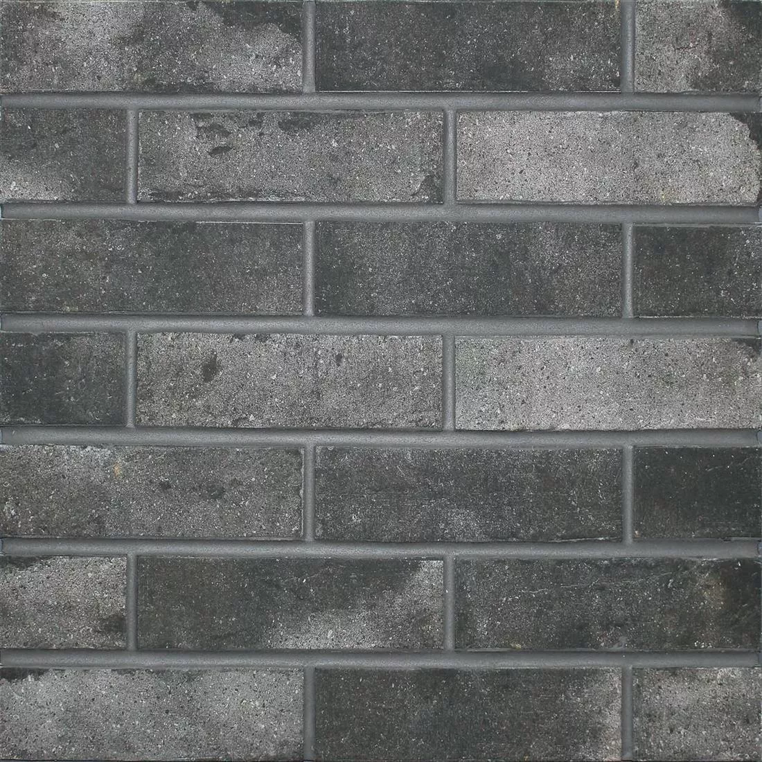 Carrelage Sol Et Mur Leverkusen 7,1x24cm Brique Dark Grey