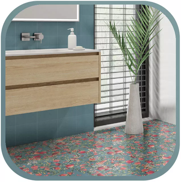Carrelage selon l'optique