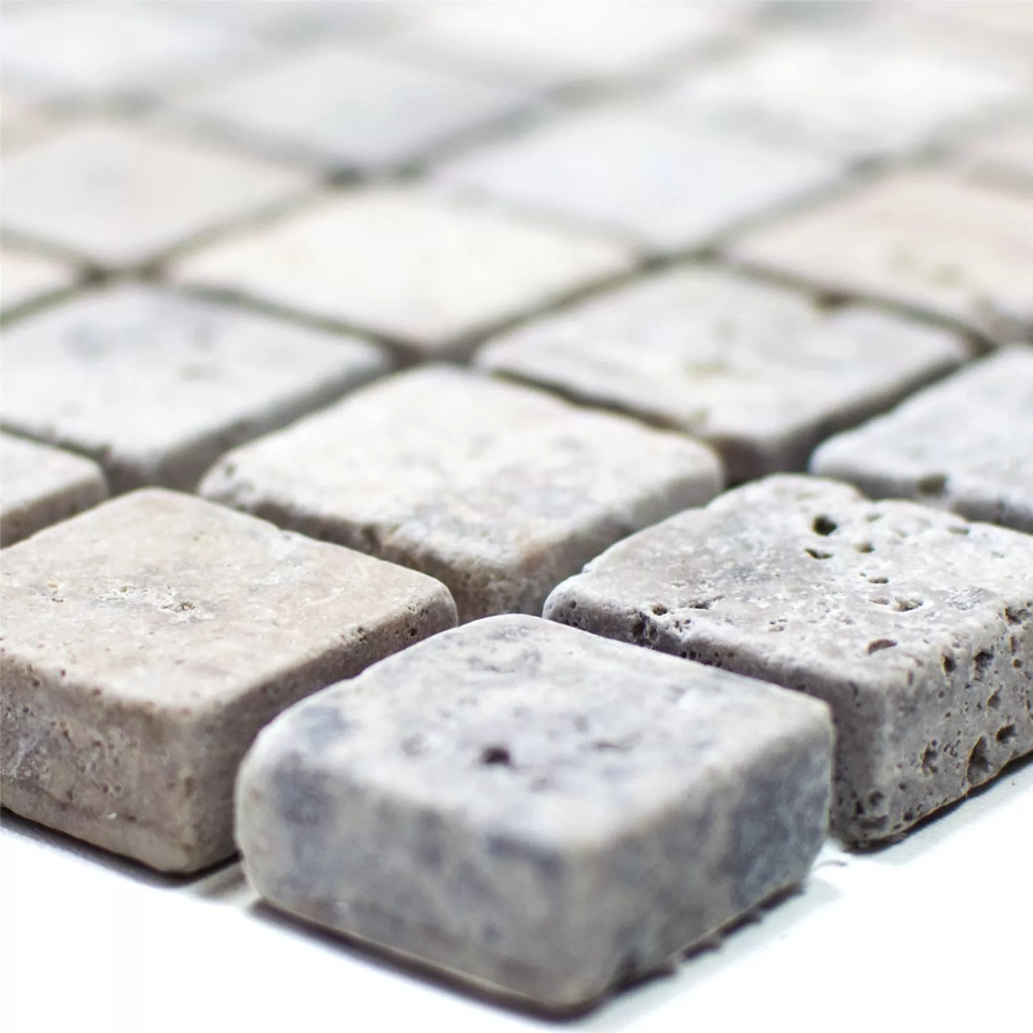 Mosaïque Carrelage Travertin Nestor Argent 23 Mosaïque Carrelage Travertin Nestor Argent 23