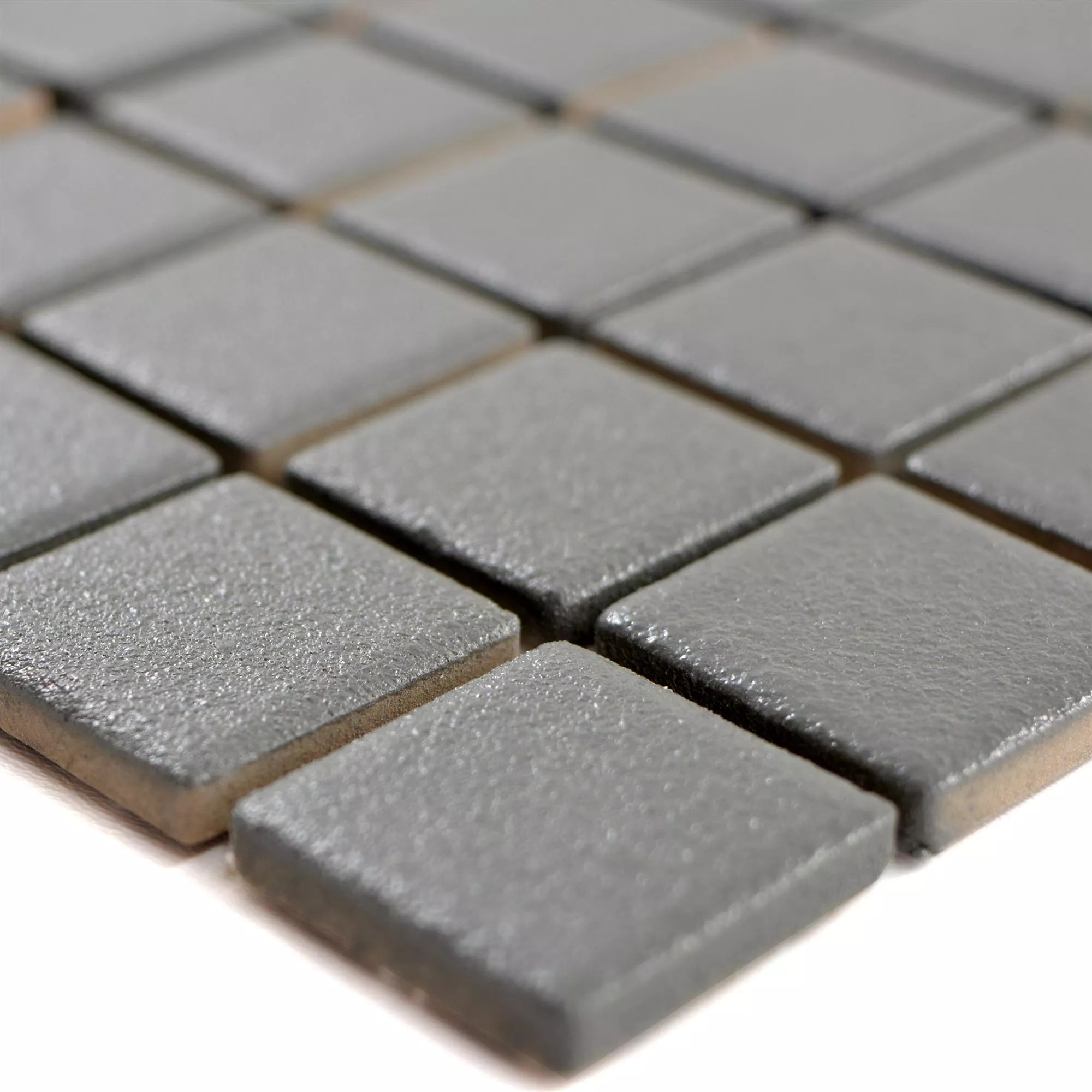 Céramique Mosaïque Carrelage Shalin Résistance Au Glissement R10 Gris Q25