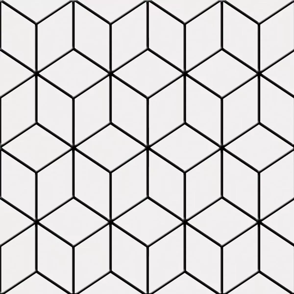 Skyros Noir Blanc 25x25 cm