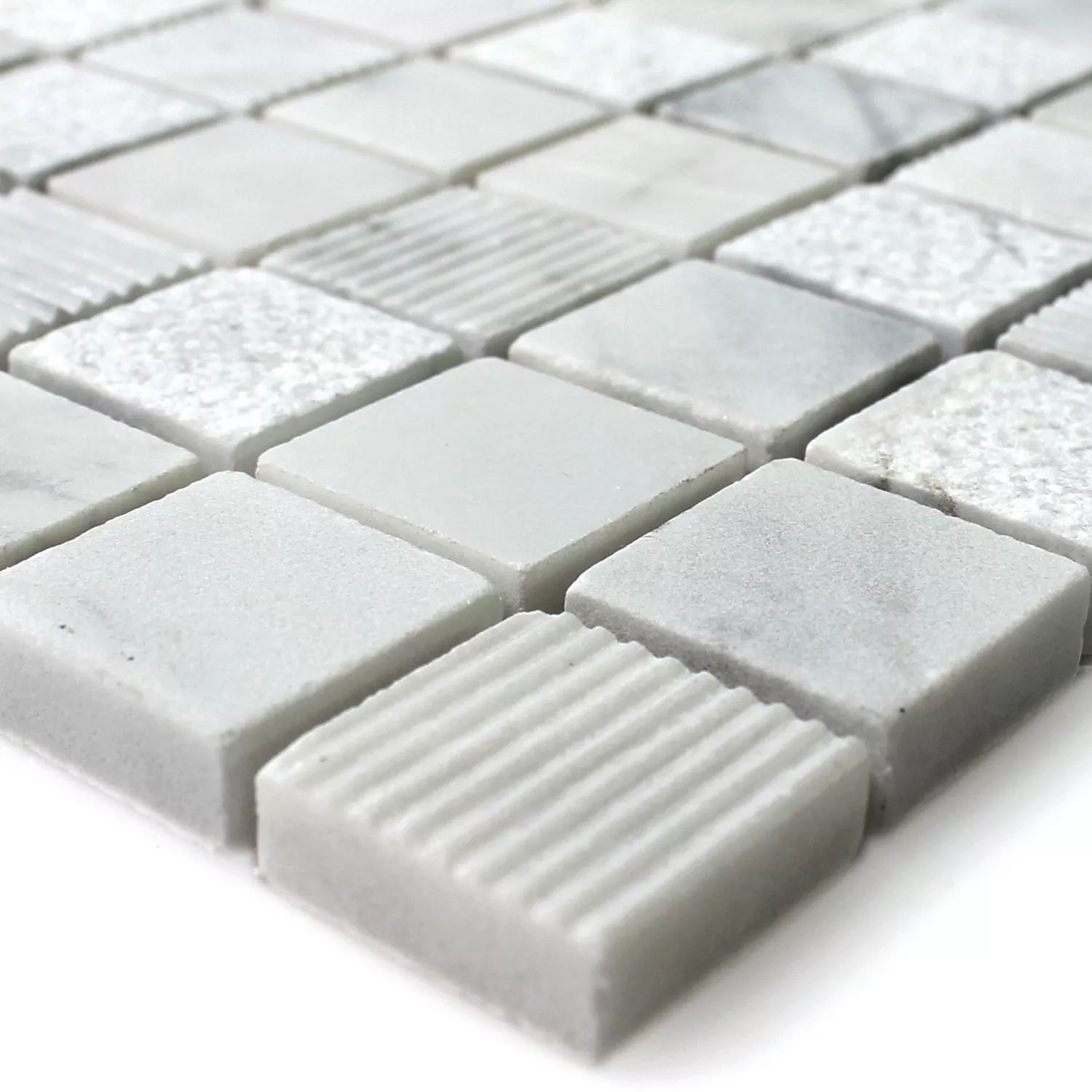 Mosaïque Pierre Naturelle Carrara Blanc Mosaïque Pierre Naturelle Carrara Blanc