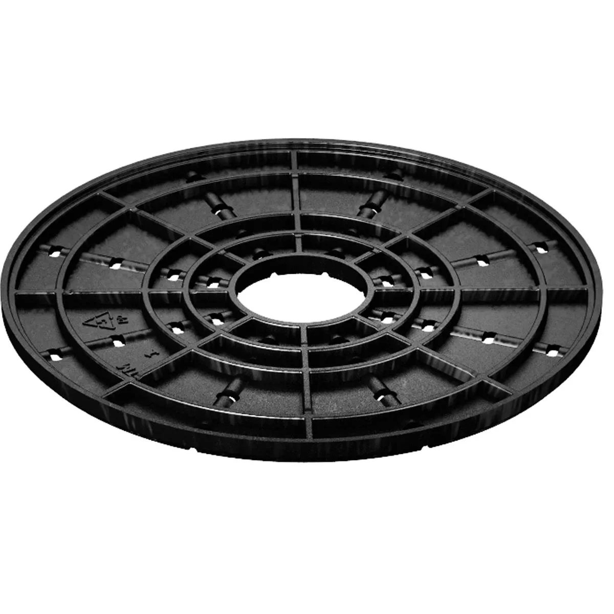 Extension de socle pour rail en aluminium noir 20 pièces Extension de socle pour rail en aluminium noir 20 pièces