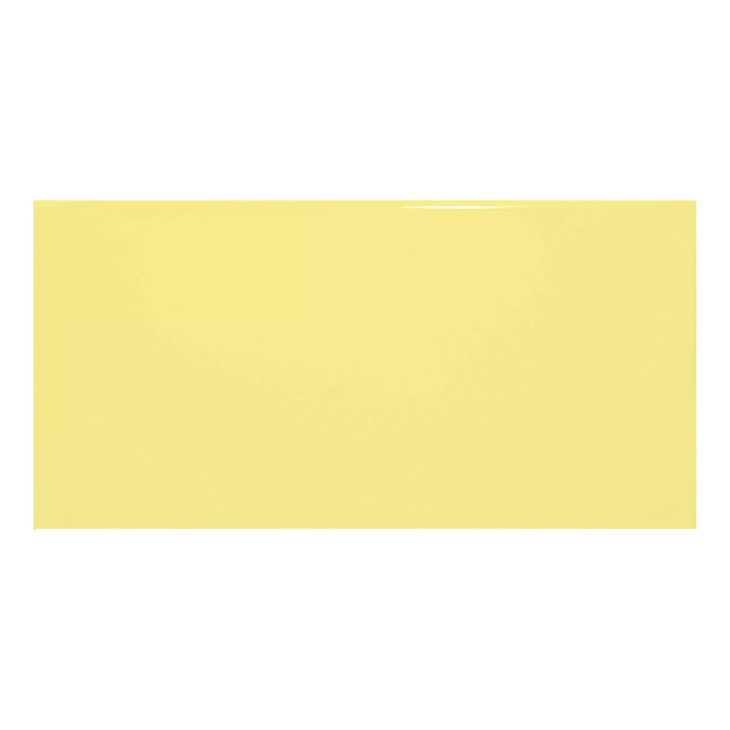 Carrelage métro Jaune Brillant 7,5x15 cm Sans Facette Vivid Amarillo