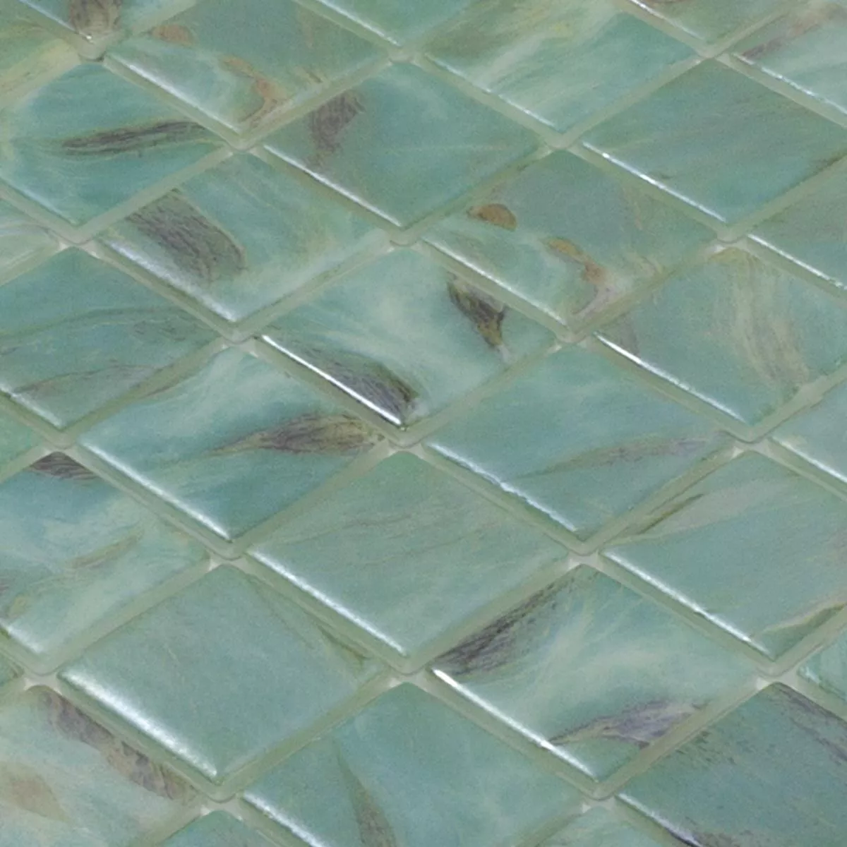 Verre Piscine Mosaïque Alassio Turquoise 38