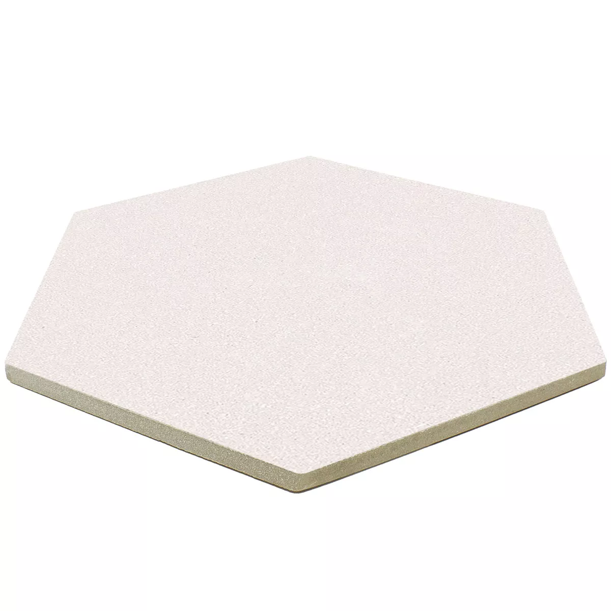 Grès Cérame Pleine Masse Carrelage Novalima Hexagone Beige Carreau De Base 22,5 x 25,9cm