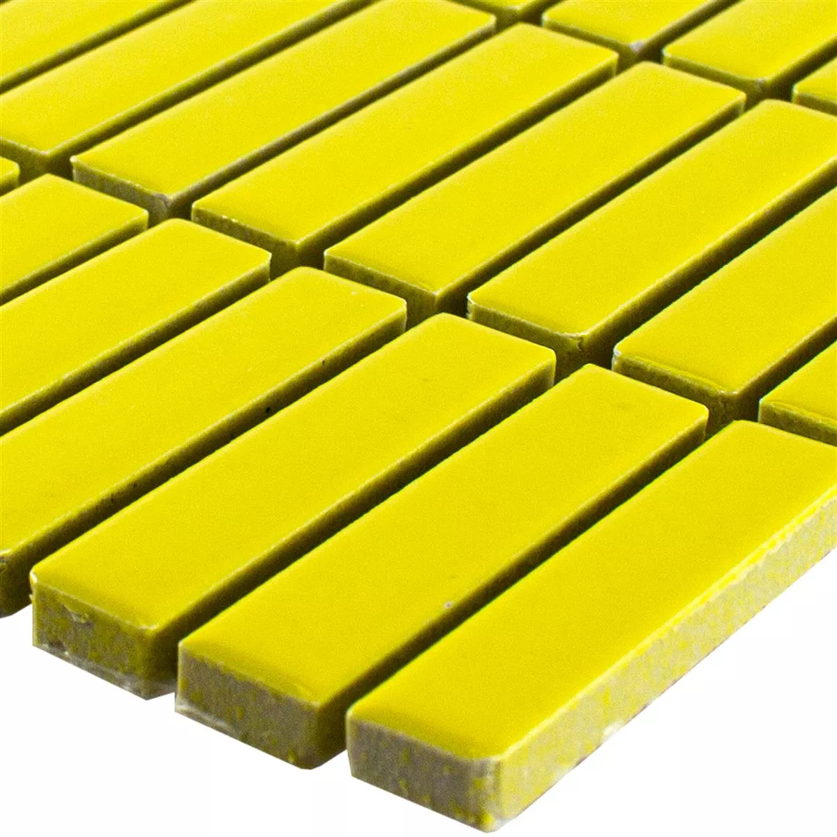 Céramique Mosaïque Carrelage Maytown Jaune Brillant Céramique Mosaïque Carrelage Maytown Jaune Brillant