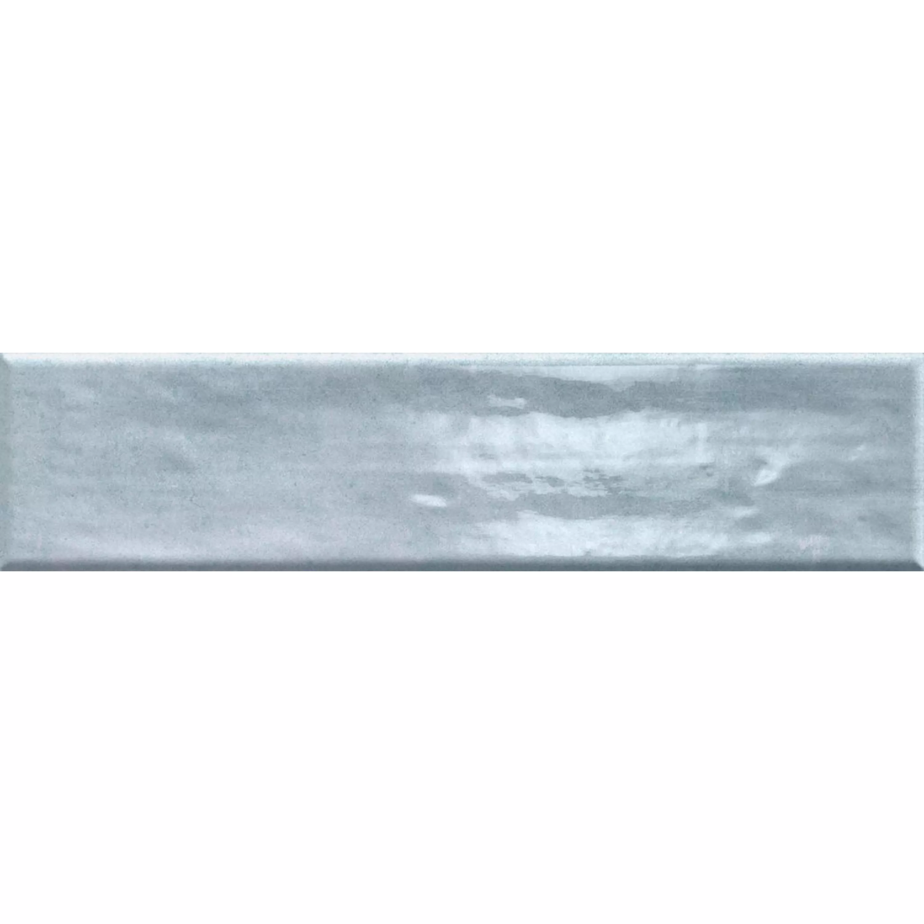 Carrelage Mural Tropea Brillant Ondulé Bleu 7,5x30cm Carrelage Mural Tropea Brillant Ondulé Bleu 7,5x30cm