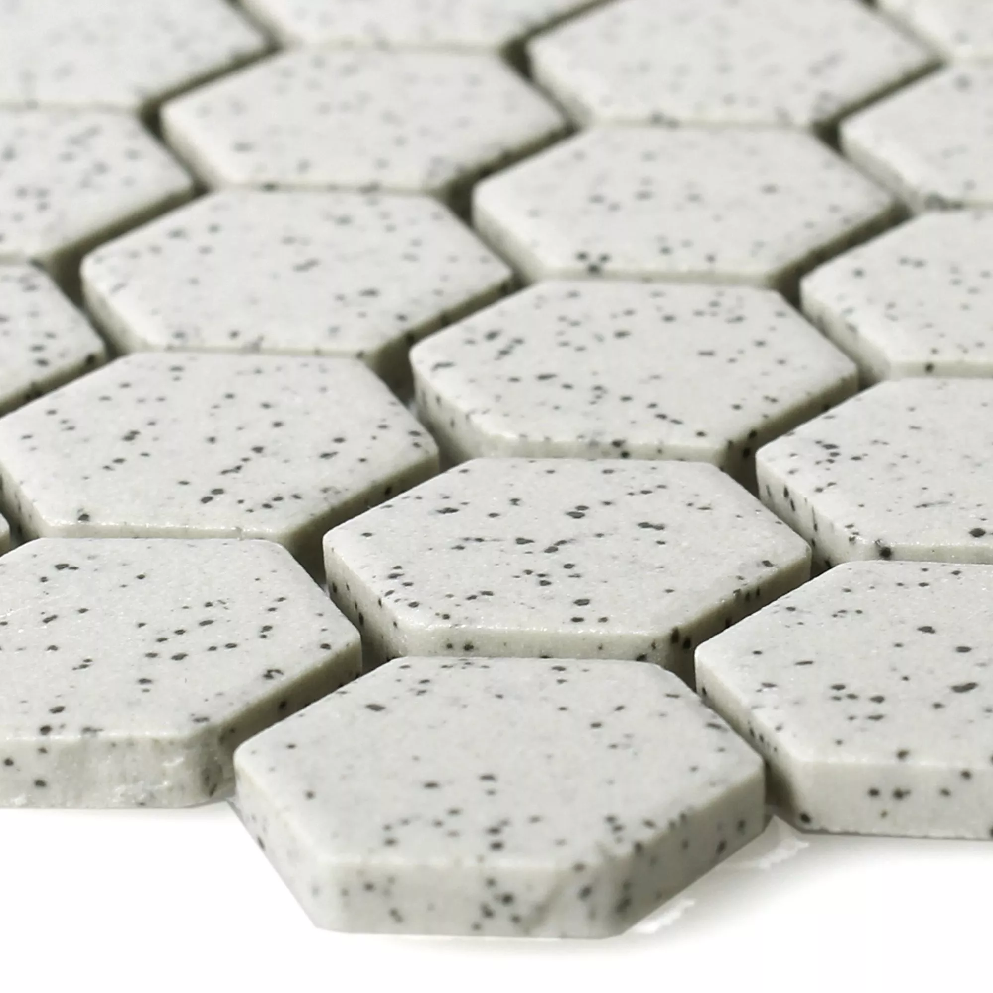 Céramique Mosaïque Carrelage Luanda Beige Hexagone