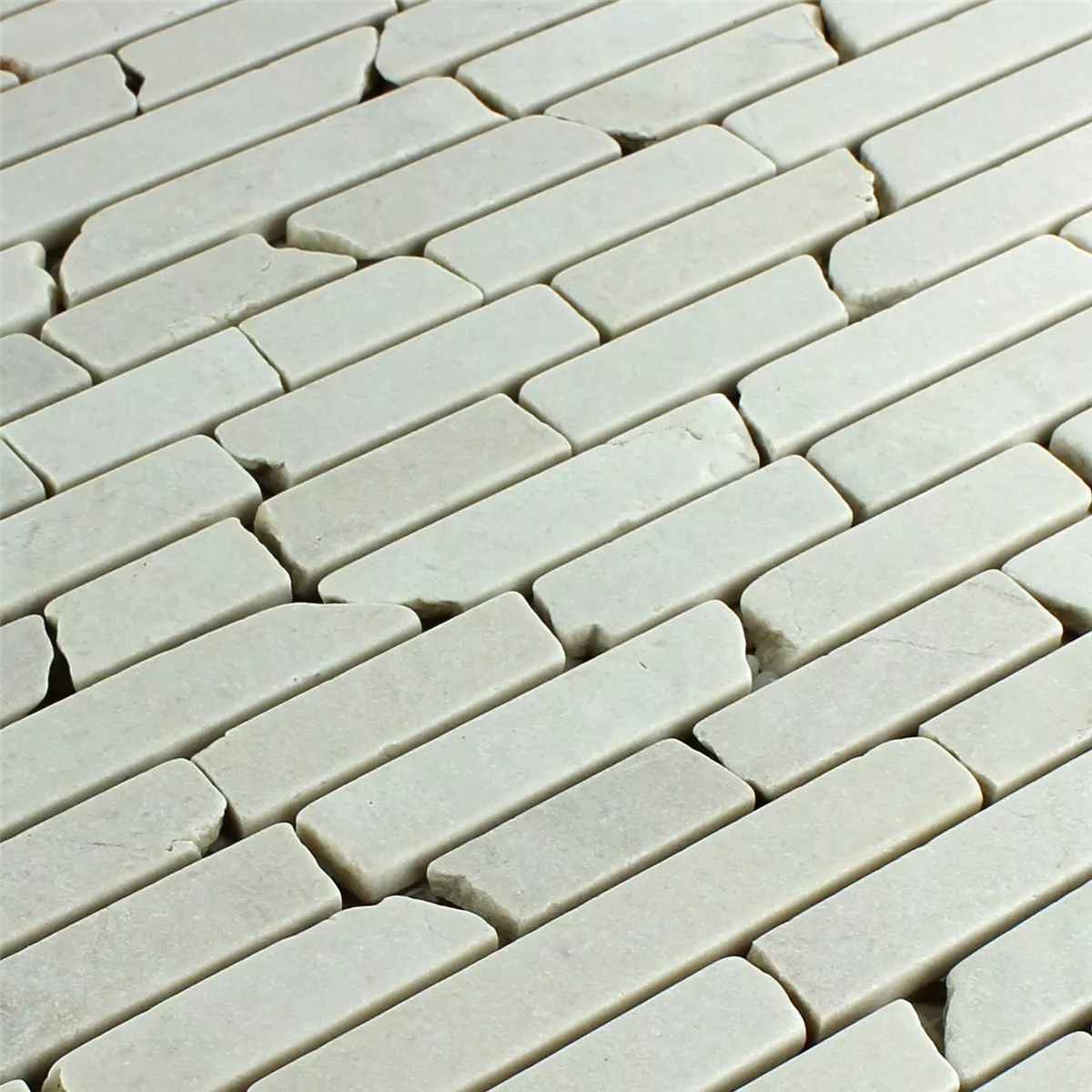 Échantillon Marbré Mosaïque Botticino Brick