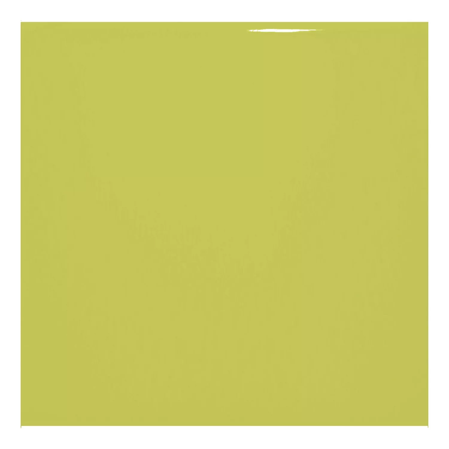 Carrelage métro Vert Brillant 15x15 cm Sans Facette Miona Pistacho