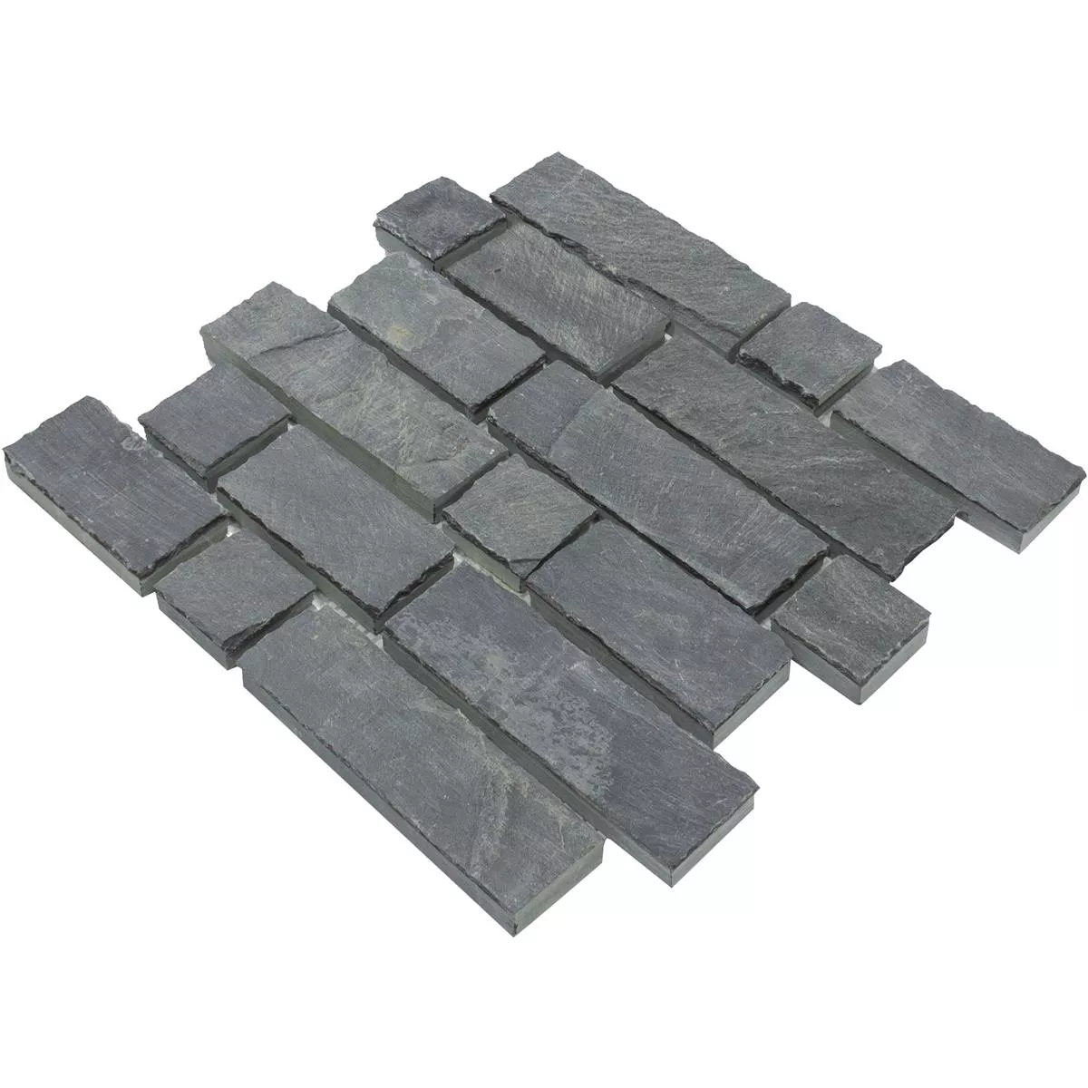 Échantillon Ardoise Natural Mosaïques Pierre Carrelage Timberbrook Anthracite