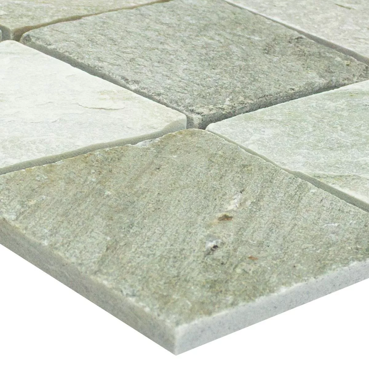 Mosaïque Quartzit Beige Gris 100x100mm