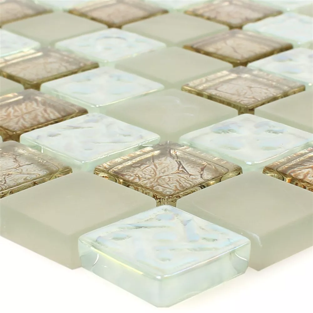 Céramique Mosaïque Carrelage Adrian Beige Brillant Carré 23 Céramique Mosaïque Carrelage Adrian Beige Brillant Carré 23