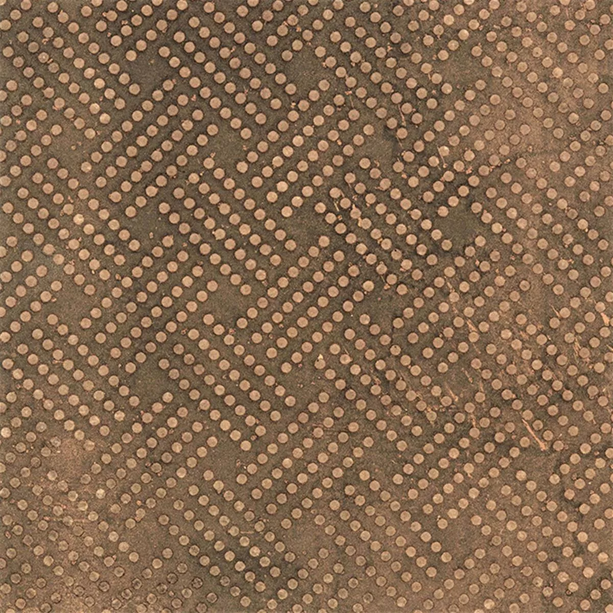 Échantillon Carrelage Sol Et Mur Chicago Métaloptique Bronze R9 - 18,5x18,5cm - 1
