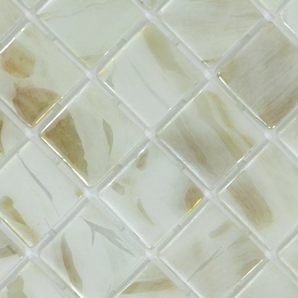 Verre Piscine Mosaïque Alassio Beige 38