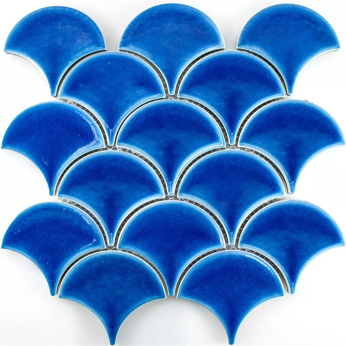 Échantillon Céramique Mosaïque Carrelage Newark Bleu