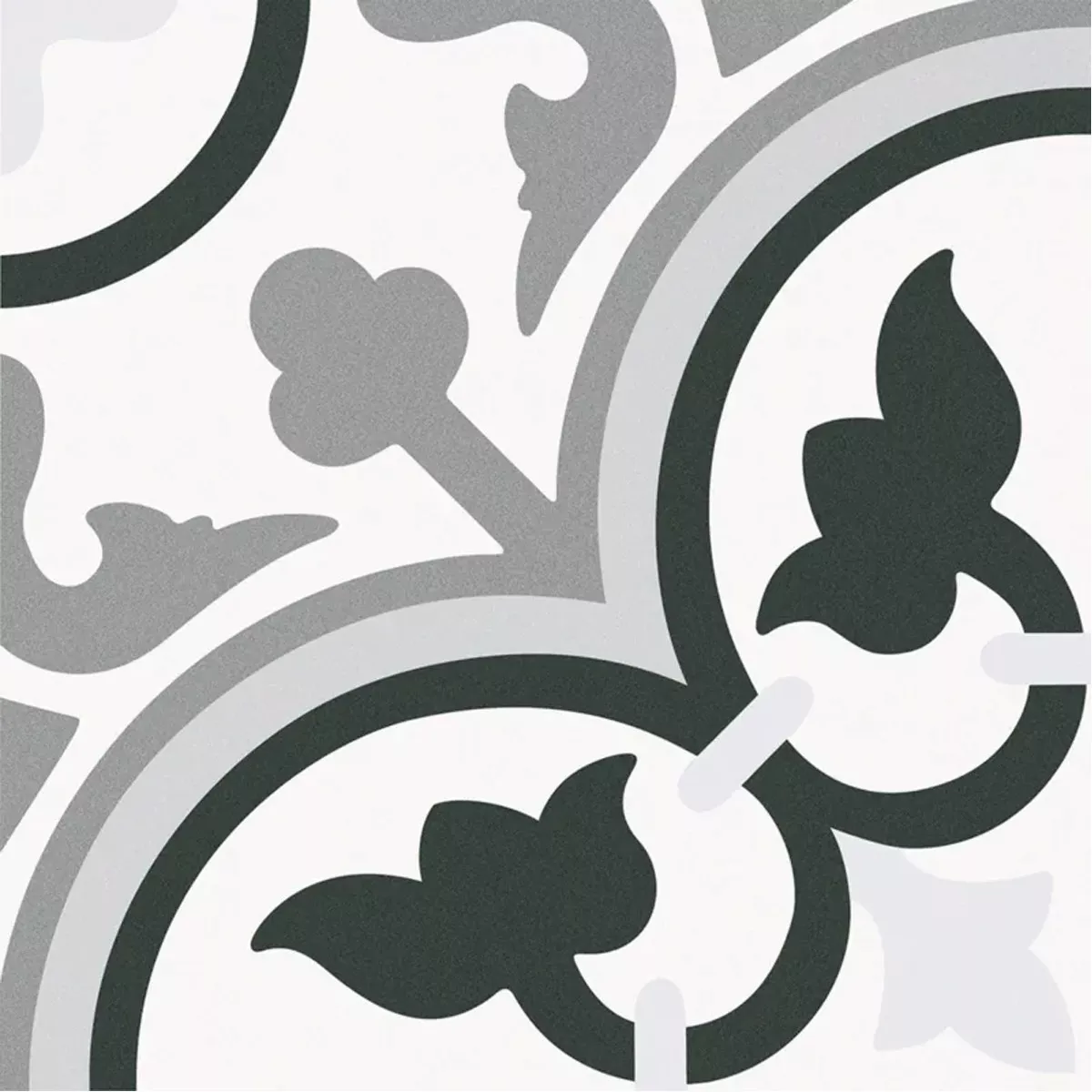 Carrelage Sol Et Mur Optique De Ciment Atlantica Botticelli Gris Blanc