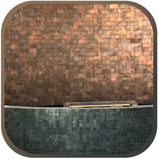 Carreaux de mosaïque en métal universellement applicables