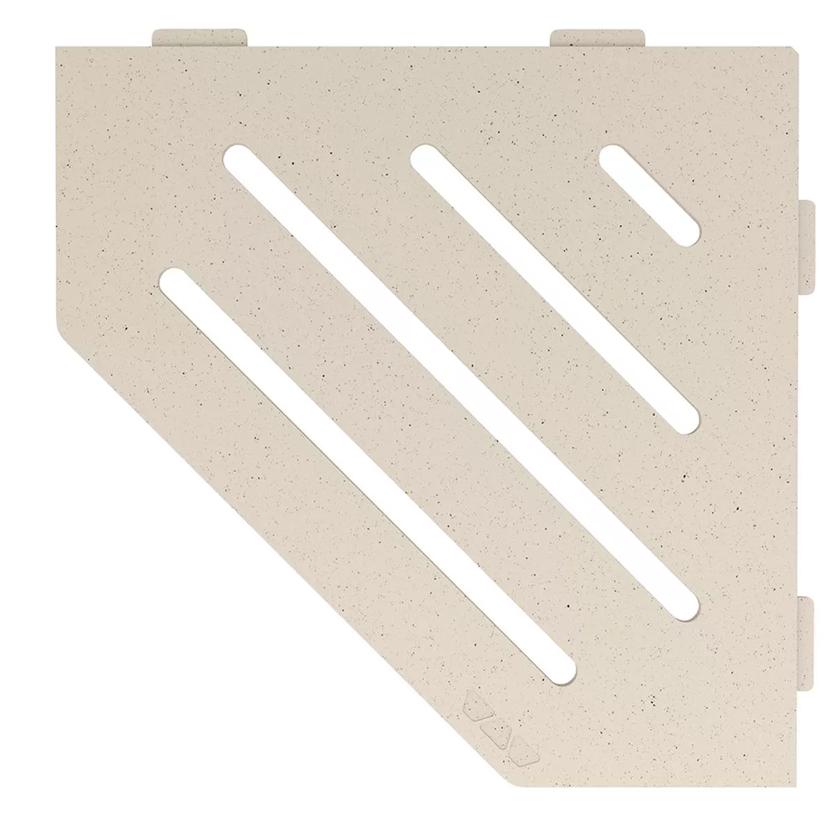 Schluter - SHELF-W Étagère murale rectangulaire modèle Curve Schluter - SHELF-W Étagère murale rectangulaire modèle Curve