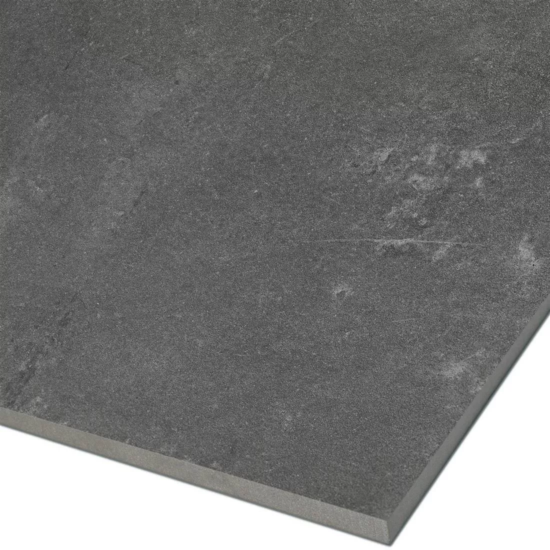 Carrelage Sol Et Mur Optique De Ciment Nepal Slim Anthracite 100x100cm