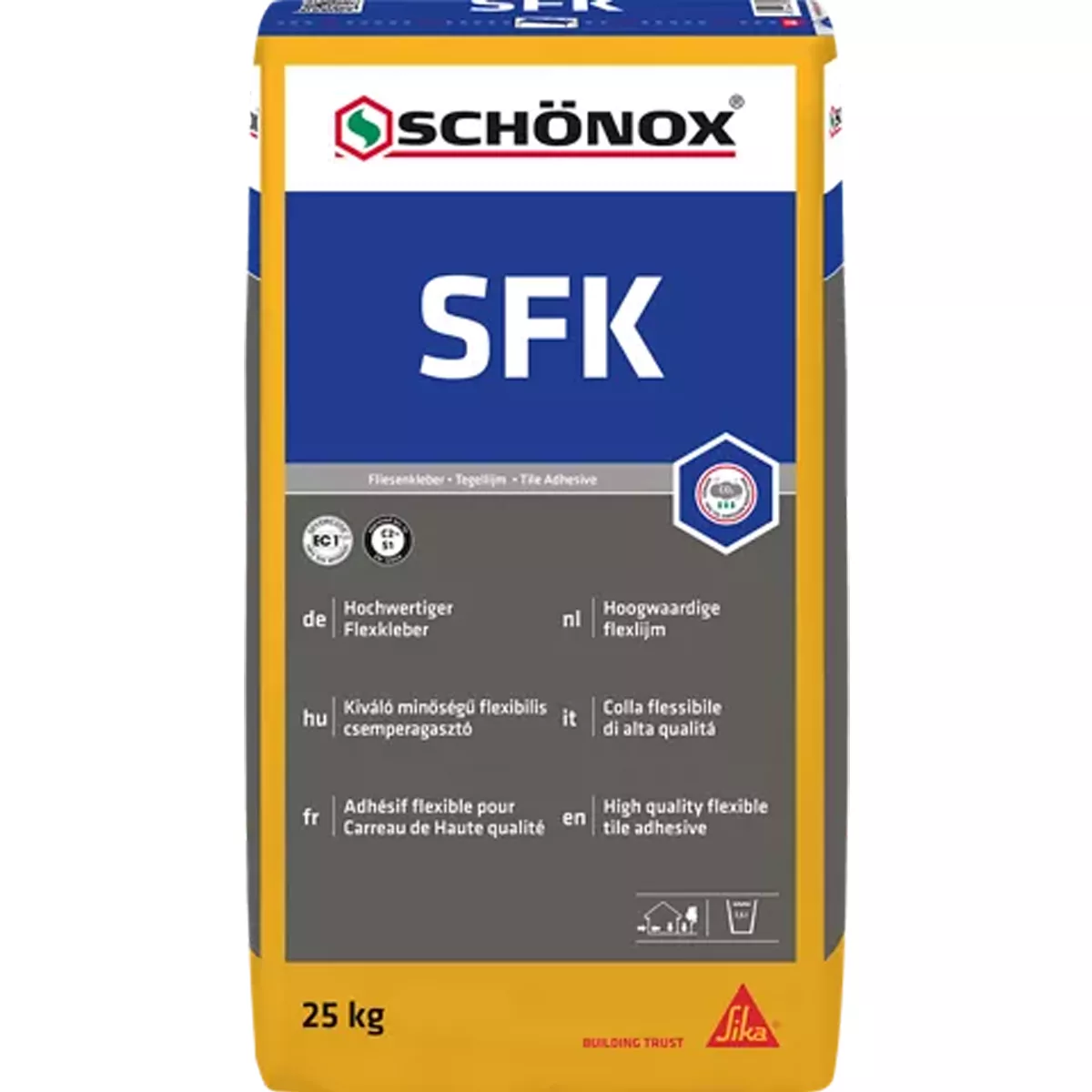 Colle à carrelage Schönox SFK Flexkleber 25 kg