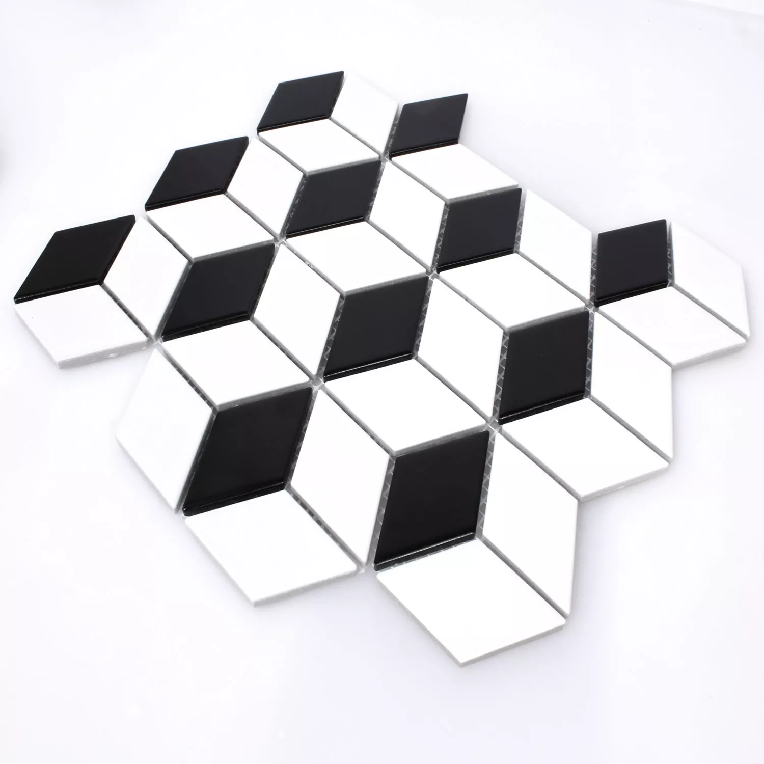 Céramique Mosaïque Kosmos 3D Cubes Mat