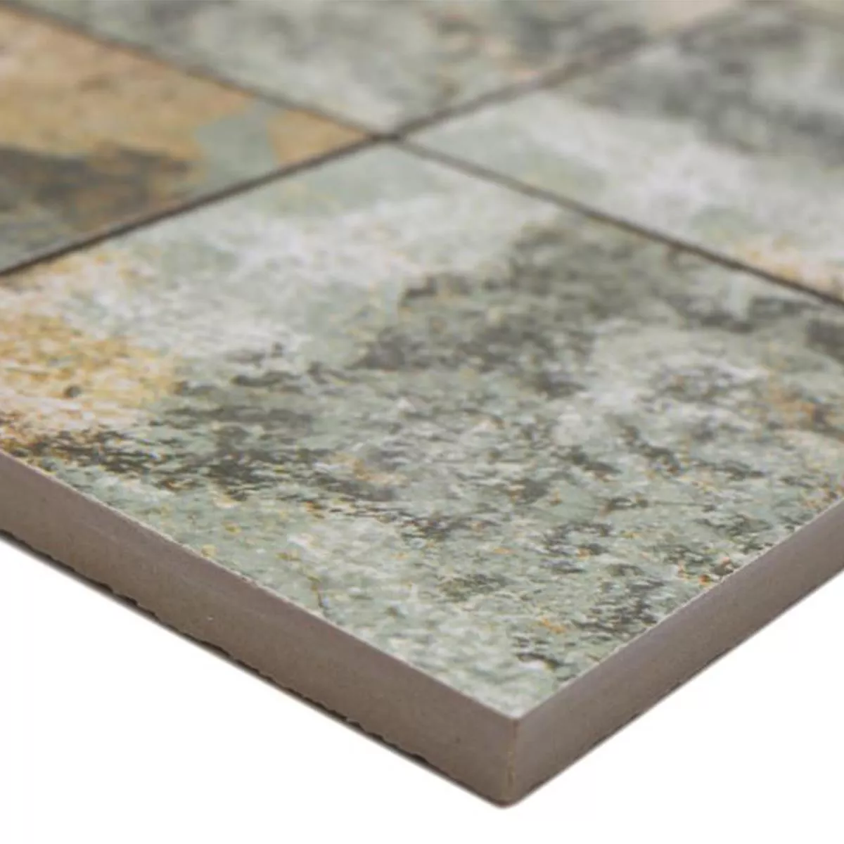 Céramique Mosaïque Carrelage Moonlight Brun Vert 95x95mm Céramique Mosaïque Carrelage Moonlight Brun Vert 95x95mm