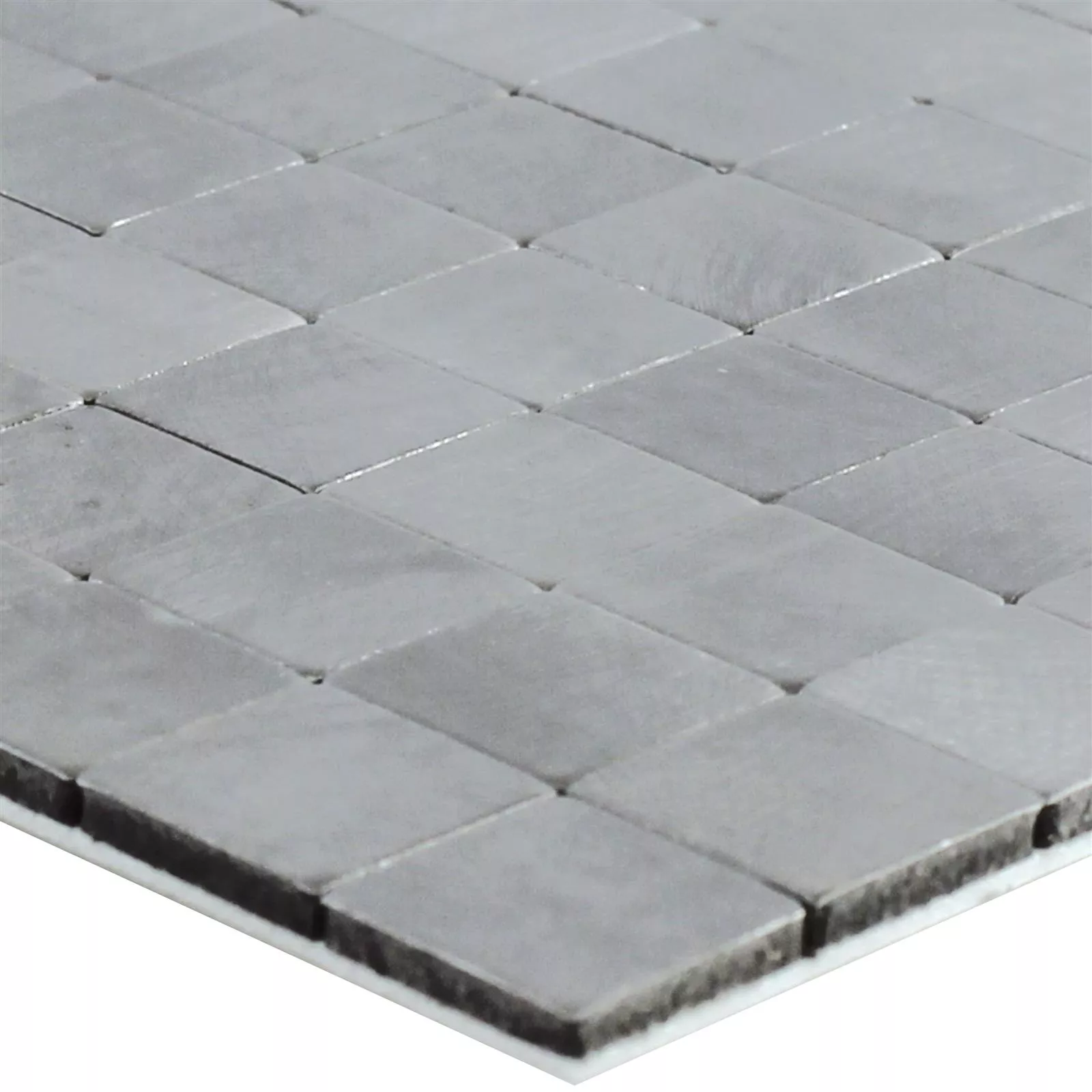 Métal Mosaïque Carrelage Alice Argent Auto Adhésif Métal Mosaïque Carrelage Alice Argent Auto Adhésif